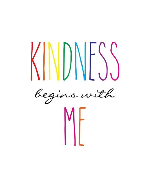 Polkadots on Parade: Kindness Begins With Me Printable | Kindness ...