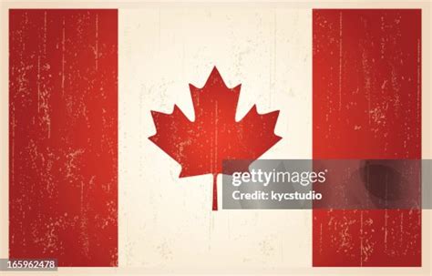 Canadian Grunge Vintage Flag High-Res Vector Graphic - Getty Images