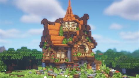 Minecraft | How to Build a Fantasy House (Tutorial) - YouTube | Minecraft house tutorials ...