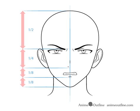 How to Draw Male Anime Characters Step by Step - AnimeOutline