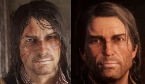 Another comparison of npc John and epilogue John Marston : r/reddeadredemption