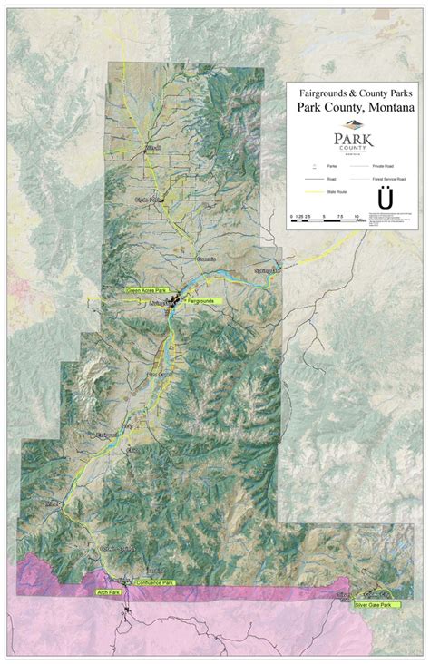 Park County Montana | Fairgrounds & Parks | Maps - Parks