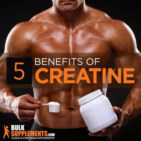 Creatine: Benefits, Dosage & Side Effects