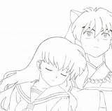 Inuyasha Coloring Pages To Print – ColoringMecom sketch template