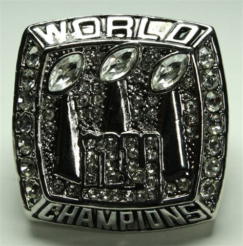 Eli Manning Giants High Quality Replica 2007 Super Bowl XLII Ring ...