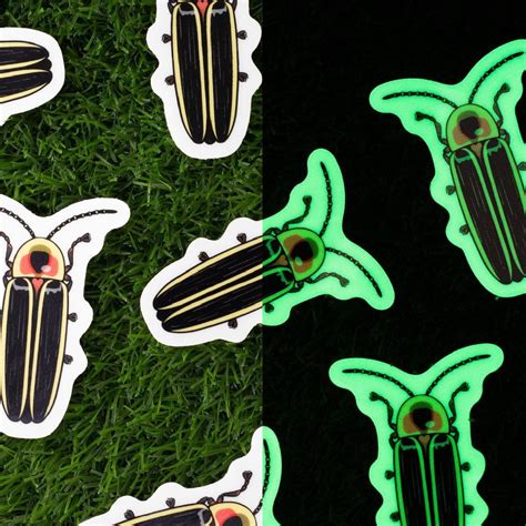 Custom 2.5" Glow In The Dark Stickers - Sticky Brand