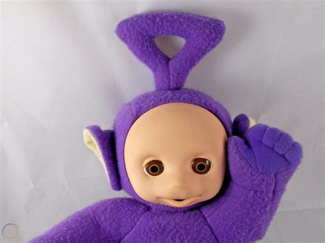 Hasbro Teletubbies Plush Tinky Winky Talks Works | #1933682216