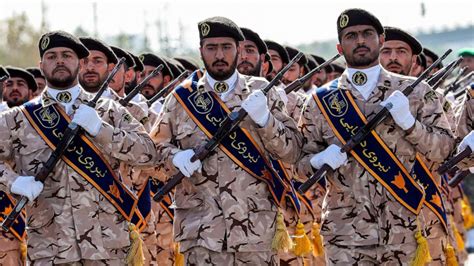 Trump administration designates Iran's Islamic Revolutionary Guard ...