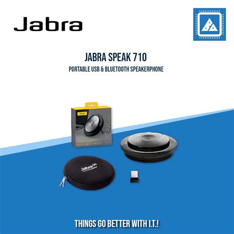 JABRA SPEAK 710 PORTABLE USB & BLUETOOTH SPEAKERPHONE – BlueArm ...