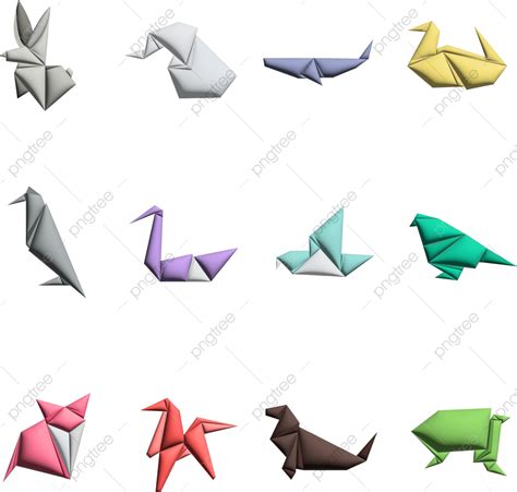 Top 173+ Origami animals vector - Merkantilaklubben.org