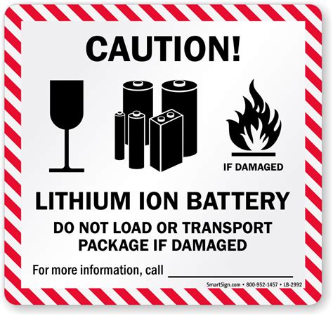 Ups Lithium Battery Label Printable - Printable Templates
