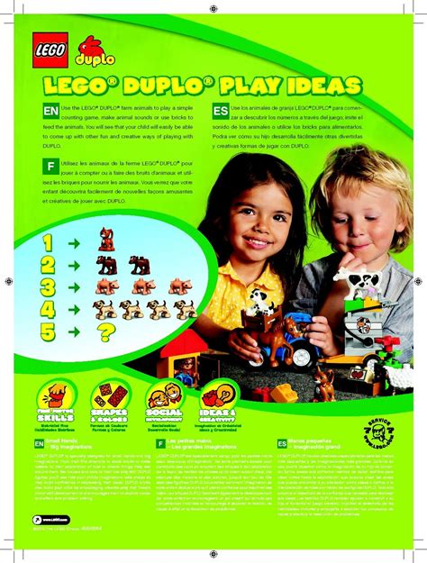 LEGO 30060 Farm Instructions, Duplo