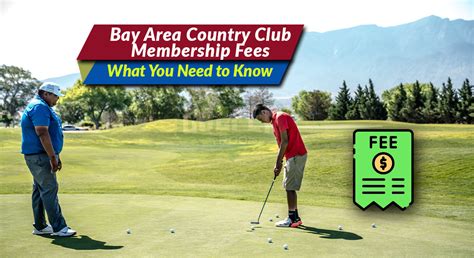 Breaking Down Bay Area Country Club Membership Fees: What You Need to Know