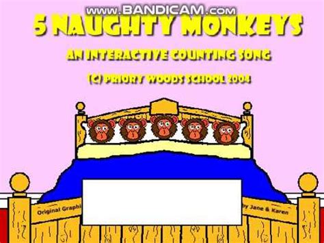 five naughty monkeys priory woods - YouTube