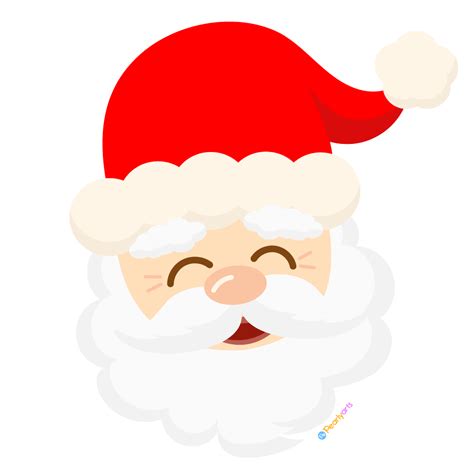 FREE Santa Face Clipart (Royalty-free) | Pearly Arts