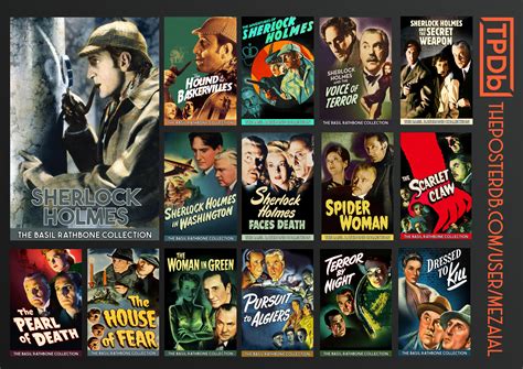 Sherlock Holmes (Basil Rathbone) Collection : r/PlexPosters