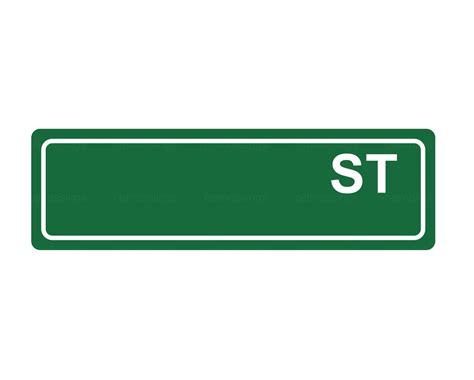 Blank Street Signs Svg Layered Blank Street Signs Cut File Blank Street Signs Png - Etsy