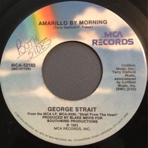 George Strait - Amarillo By Morning | Releases | Discogs