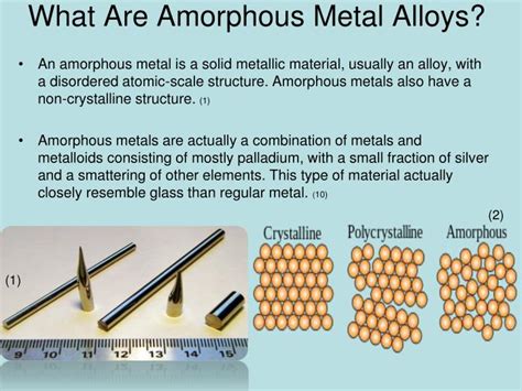 PPT - Amorphous Metal Alloys PowerPoint Presentation - ID:6510039