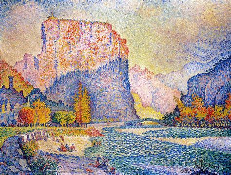 Réplique De Peinture Castellane, 1902 de Paul Signac (1863-1935, France) | WahooArt.com