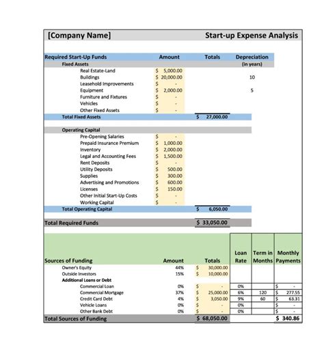 Simple Revenue Projection Template