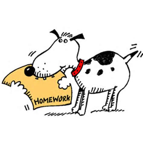 Dog Eating Homework Clipart | Free download on ClipArtMag