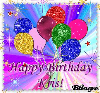 happy birthday Kris Picture #128663767 | Blingee.com