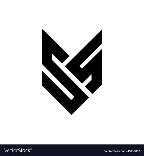 Ss-logo Royalty Free Vector Image - VectorStock