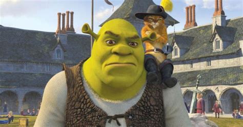 Film Still From Shrek 2 Shrek Puss In Boots Donkey 2004 | Hot Sex Picture