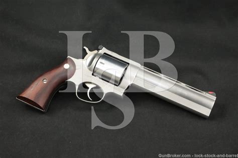 Custom Bowen Ruger Redhawk .500 Linebaugh Magnum Stainless Revolver ...