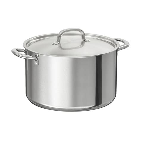 IKEA 365+ pot with lid, stainless steel, 11 qt - IKEA