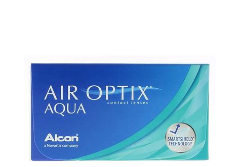 6 Lentillas ALCON AIR OPTIX AQUA Mensual Esférico Miopía-hipermetropía 30€