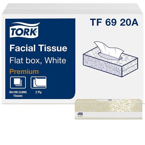 TORK - Tork Premium Facial Tissue Flat Box - Transtar Sanitation Supply Ltd