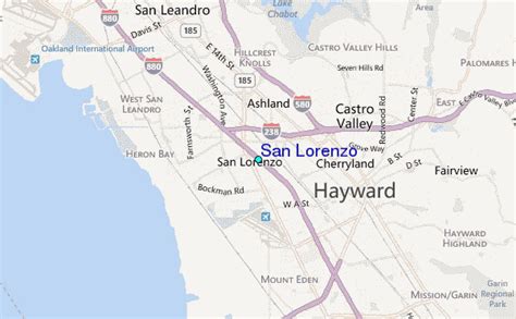 San Lorenzo Tide Station Location Guide