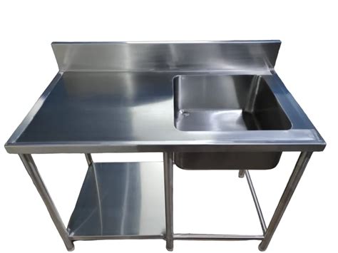 Stainless Steel Sink Table at Rs 16000 | Stainless Steel Table in Murgud | ID: 2852705420391