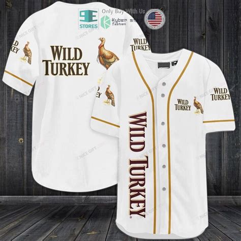 BEST Wild Turkey logo Baseball Jersey • Shirtnation - Shop trending t ...