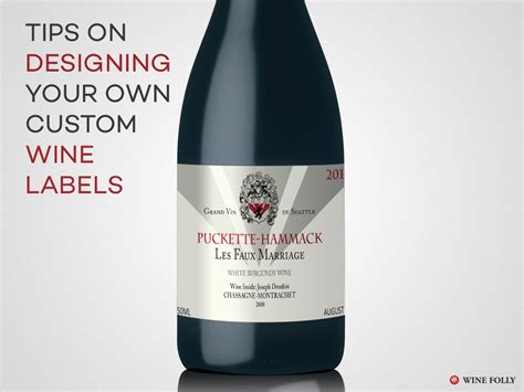 Design Great Custom Wine Labels With These Tips | Wine Folly