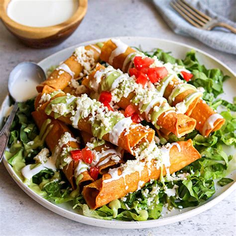 Flautas de Pollo/Chicken Flautas