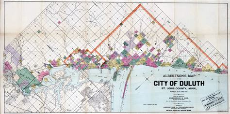 Duluth, Minnesota 1891 - Monday Map - One Man's World