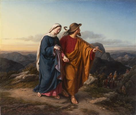 Adolf Joseph Weidlich (1816 - 1885) - THE JOURNEY TO BETHLEHEM - Lot 19 ...