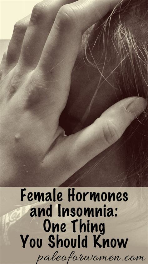 Female Hormones and Insomnia: One Thing You Need to Know | Health to ...