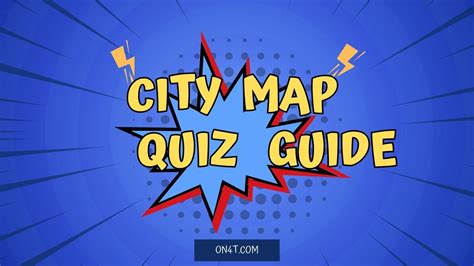 City Map Quiz - Major World Cities Quiz - On4t