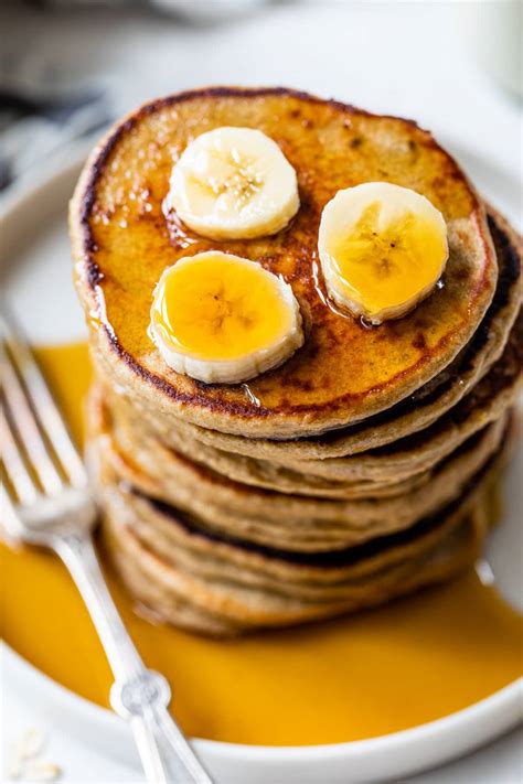 Banana Oatmeal Pancakes {Blender Recipe} – WellPlated.com - Yourhealthyday