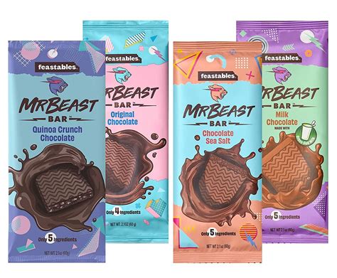 Feastables MrBeast Chocolate Bars – Made With Organic Ingredients ...