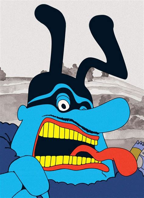 Blue meanie | Animated characters, Yellow submarine, Cartoon