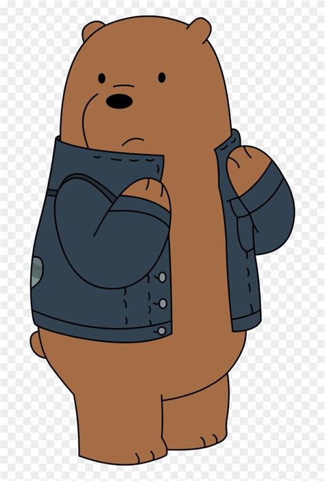 We Bare Bears Png - Grizzly We Bare Bears Brown Bear, Transparent Png - 686x1165(#2166948) - PngFind