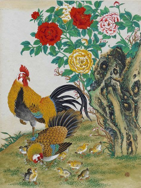 korean folk art painting - Google Search | tattys and other non-mainstream | Pinterest | Tattoo