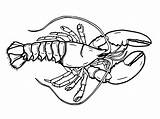 Larry The Lobster Coloring Pages sketch template