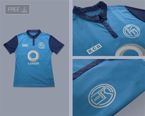 Free Football Soccer Jersey Logo Mockup PSD | Behance :: Behance