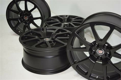 19″ Cadillac CTS-V Sedan Factory OEM GM Wheels Rims CTS Black – Factory ...